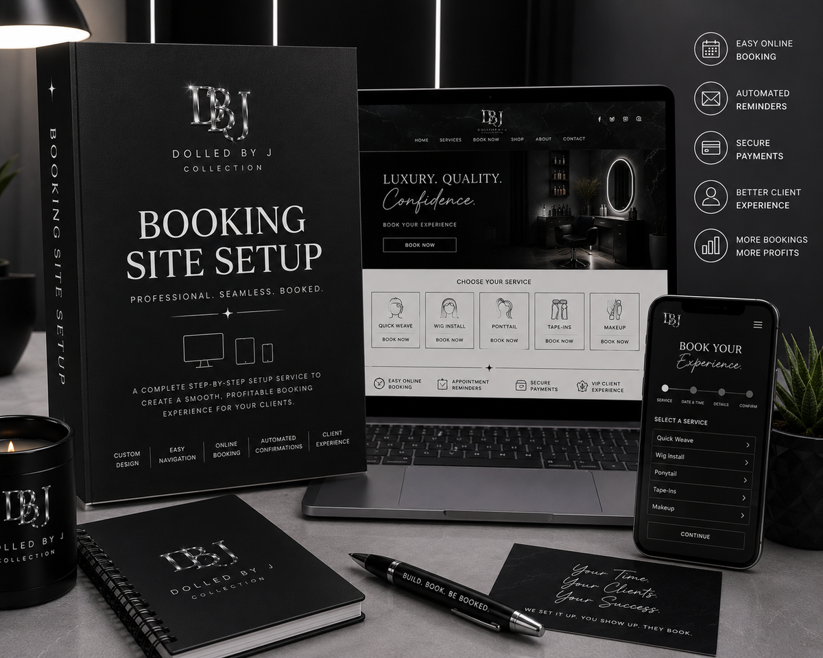 Booking Site Setup