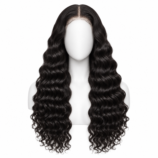 Deep Wave Frontal Wig